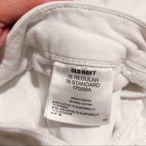 Old Navy Jeans - Old Navy White Rockstar Skinny Jeans Old Navy Jeans - Old Navy White Rockstar Skinny Jeans